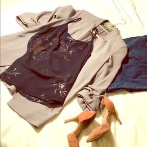 Navy camisole (Babaton)